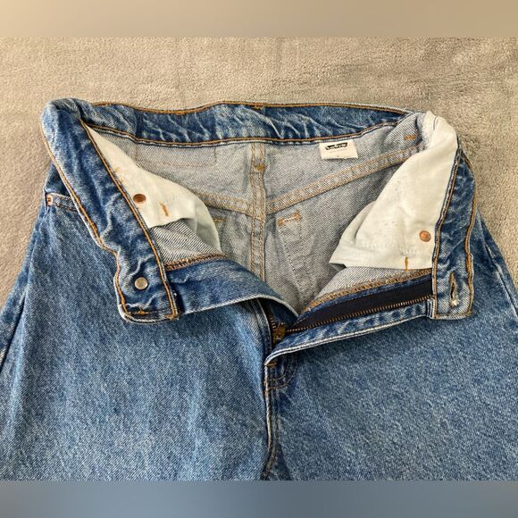 Vintage Levi’s 17512-0291 Women’s 7 Blue Denim 100% Cotton Made in USA - Picture 5 of 10